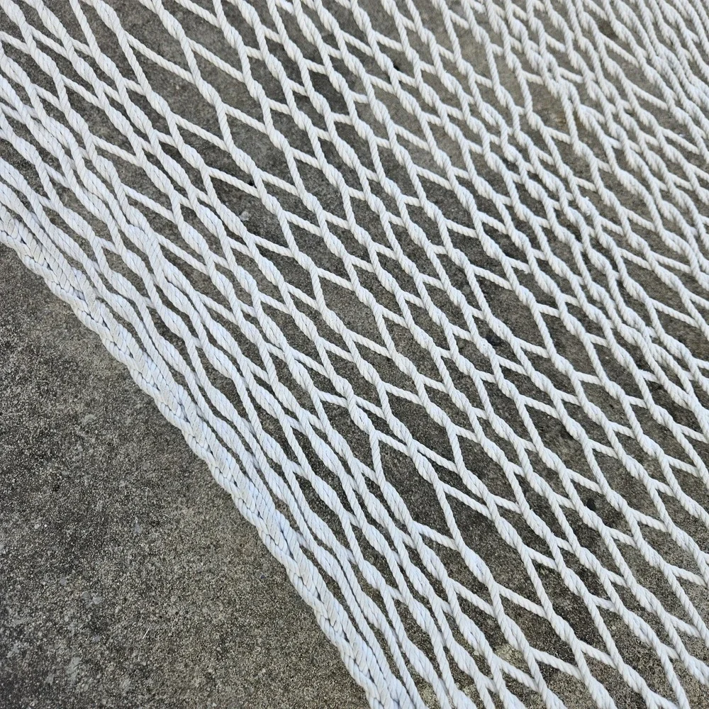 Genuine‎ Hatteras Large 6 Ft Dura Cord Rope Hammock Beige